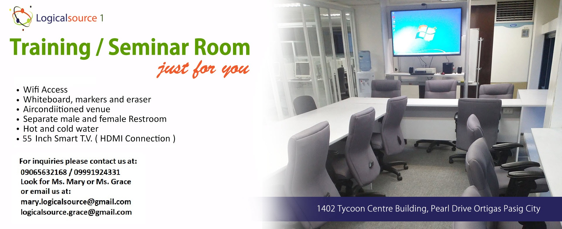 Training/Seminar Room For Rent photo